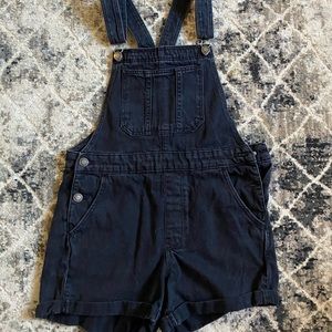 BERSHKA denim overalls